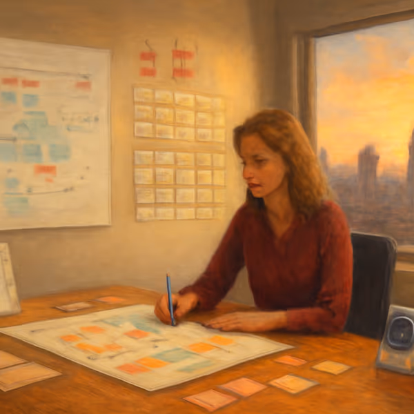 Oil painting evoking Pipeline and reminders for recruiters